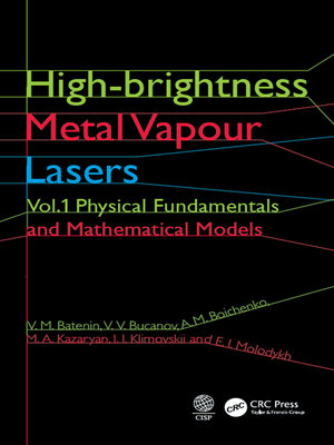 cover image of High-brightness Metal Vapour Lasers